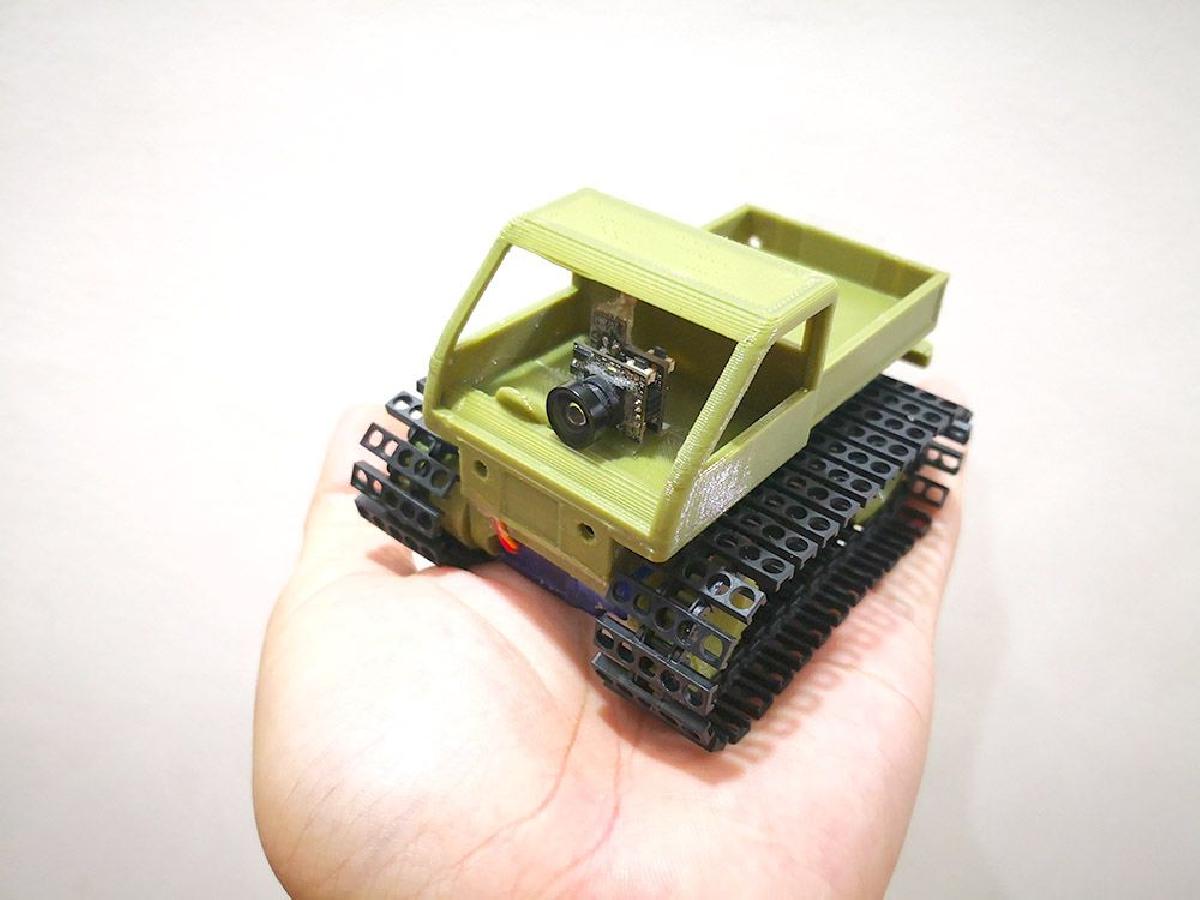 Tiny Snowcat FPV o mais legal Tiny Trak