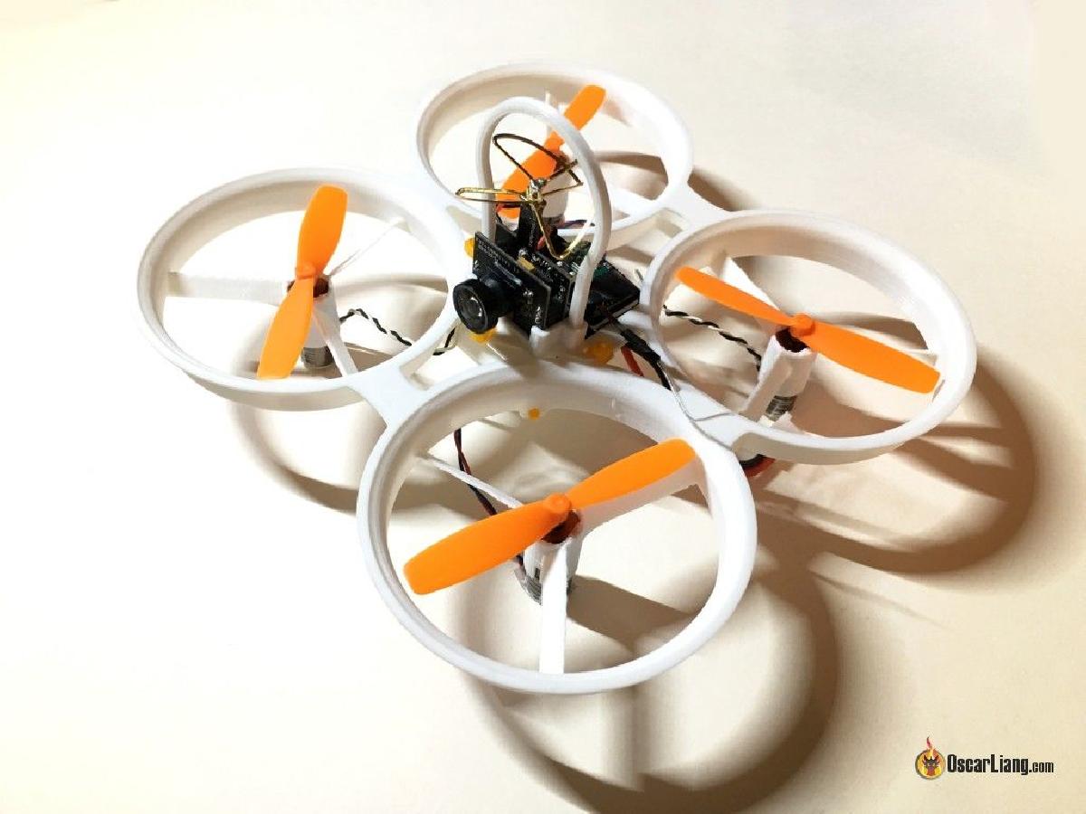 Whoopee   Quadro parecido com Tiny Whoop para motores de 8,5 mm.