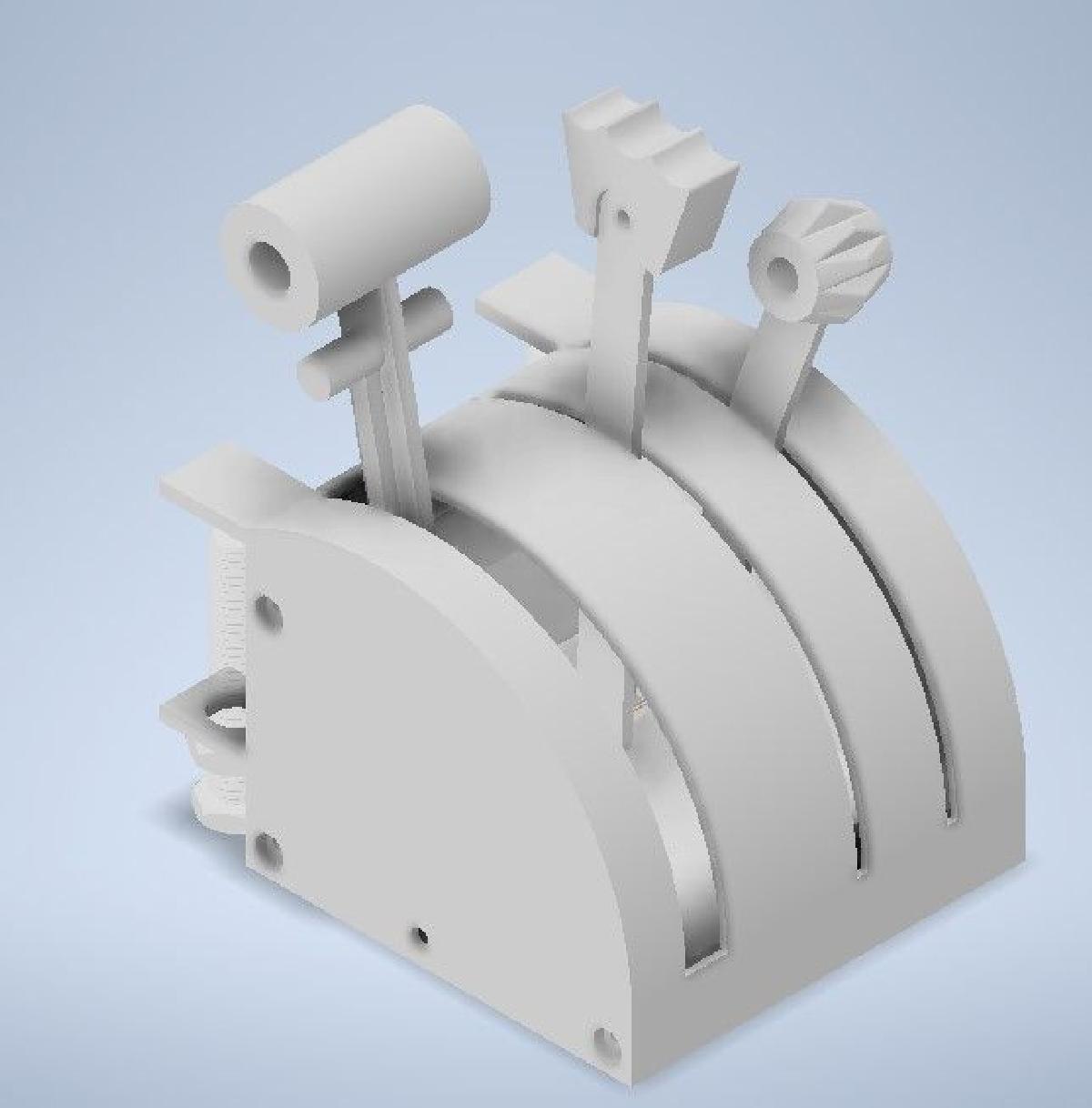 Quadrante de Aceleracao para Simulador de Voo