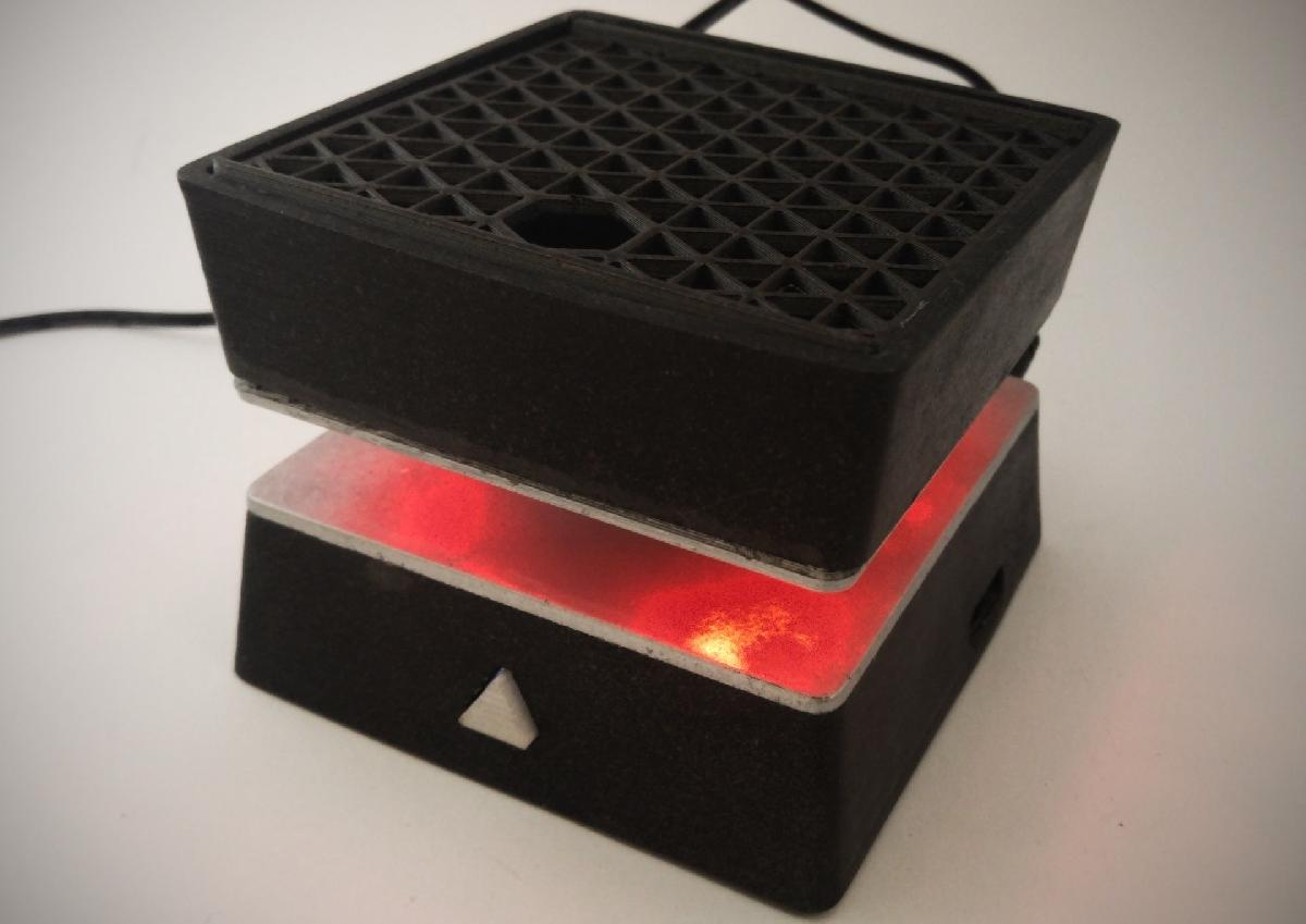 Case do Raspberry Pi 3 inspirado no Projeto Quantum