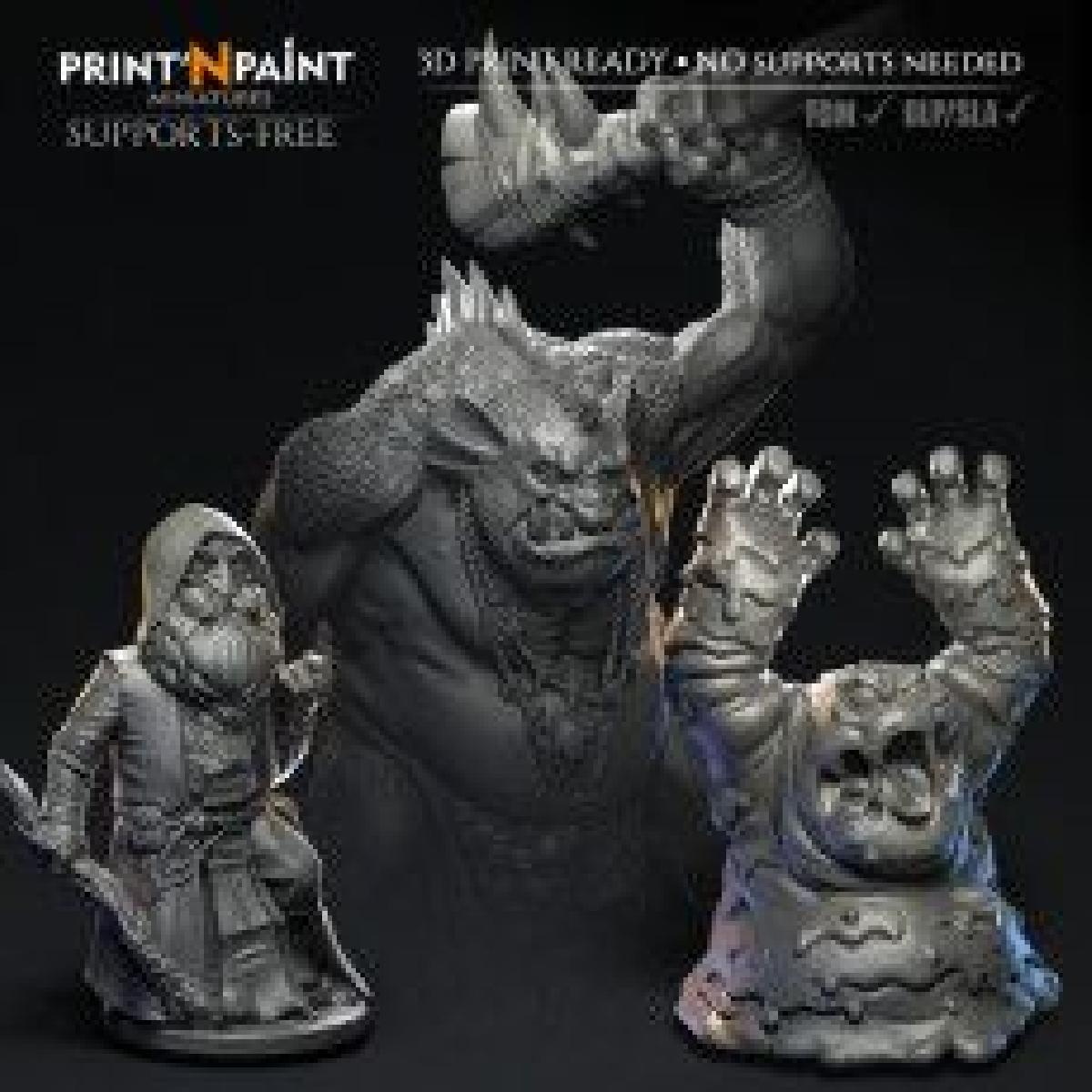 Pantano Poluido   3 Mini Pacote