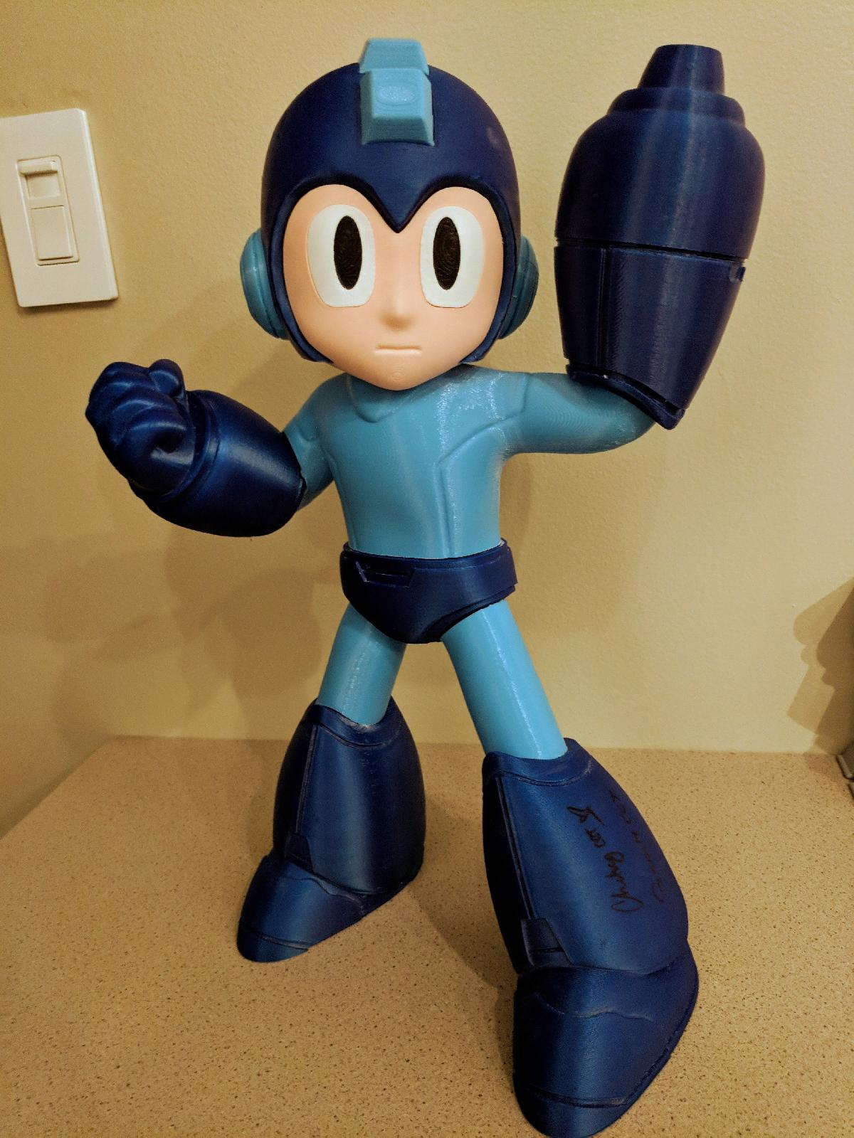 Mega Man! Cada cor é uma STL separada!