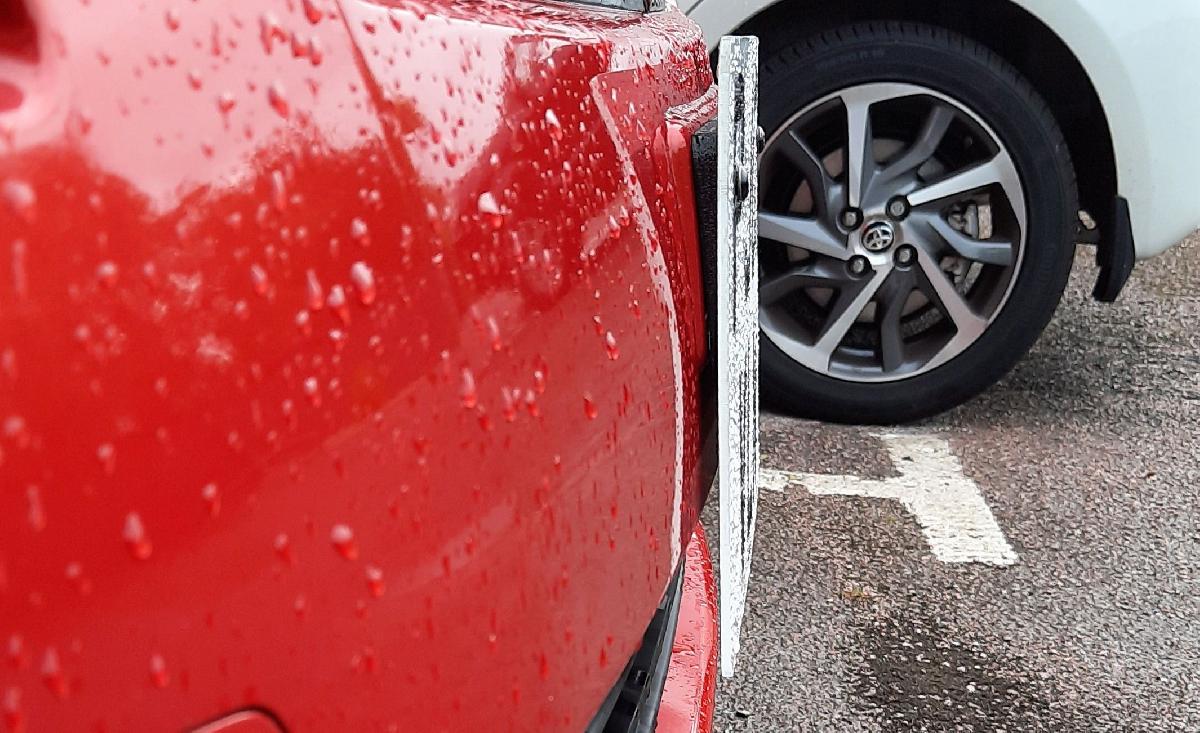 Calco de Placa de Registro do Suzuki Swift