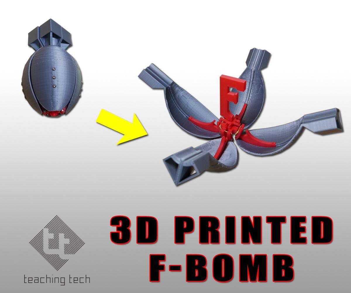 bomba F impressa em 3D