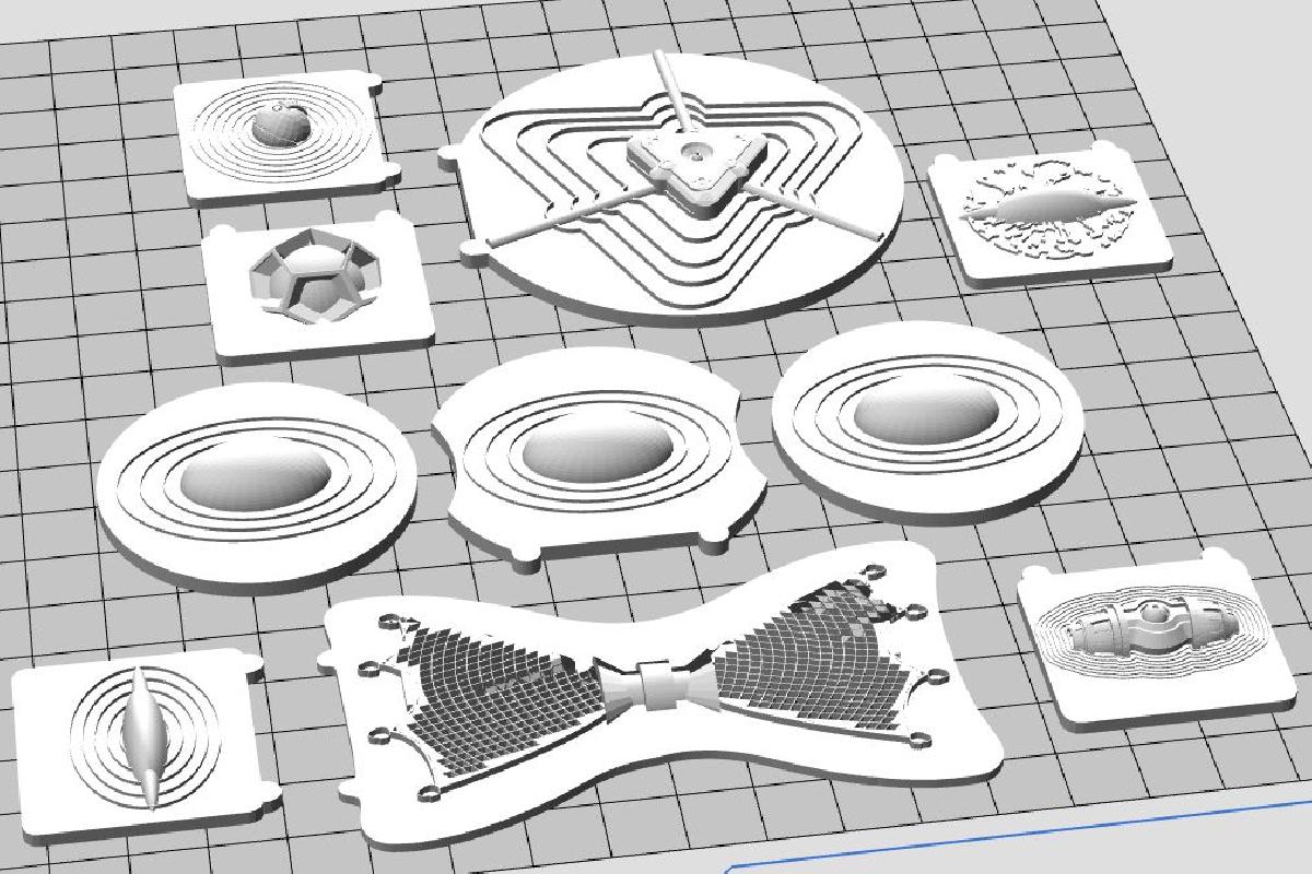 Tokens de Bomba 3D de X Wing