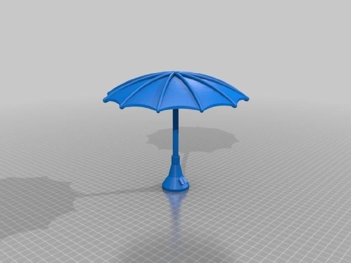 Guarda chuva de piquenique 3DBear um remix do Totoro com guarda chuva