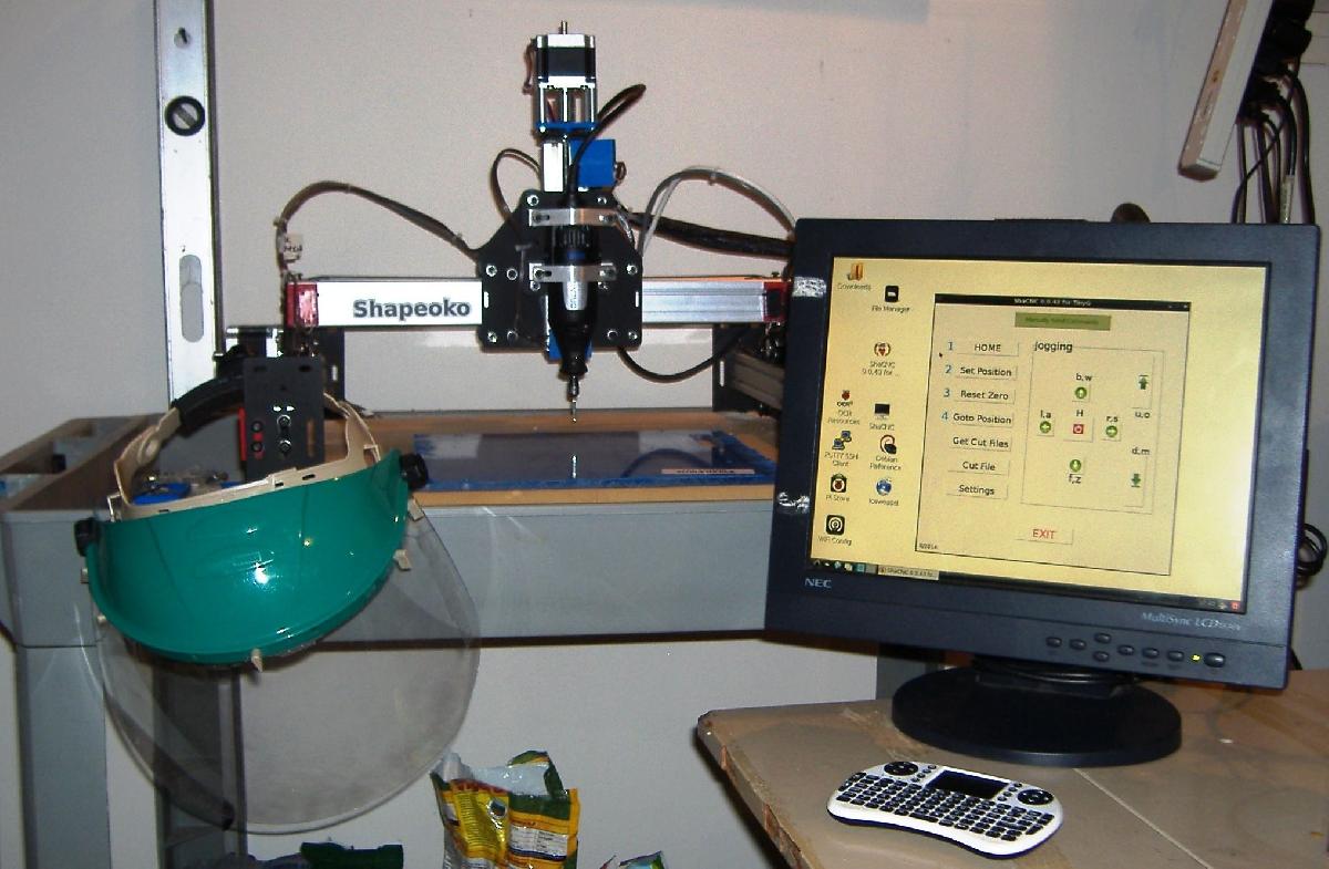 Estacao de Trabalho Shapeoko 2 Raspberry Pi B+