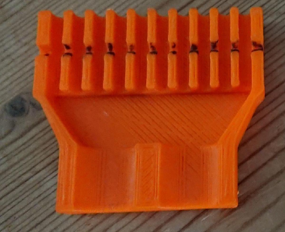 Conector / Soquete Wago; 5 P, template de guia de fiacao