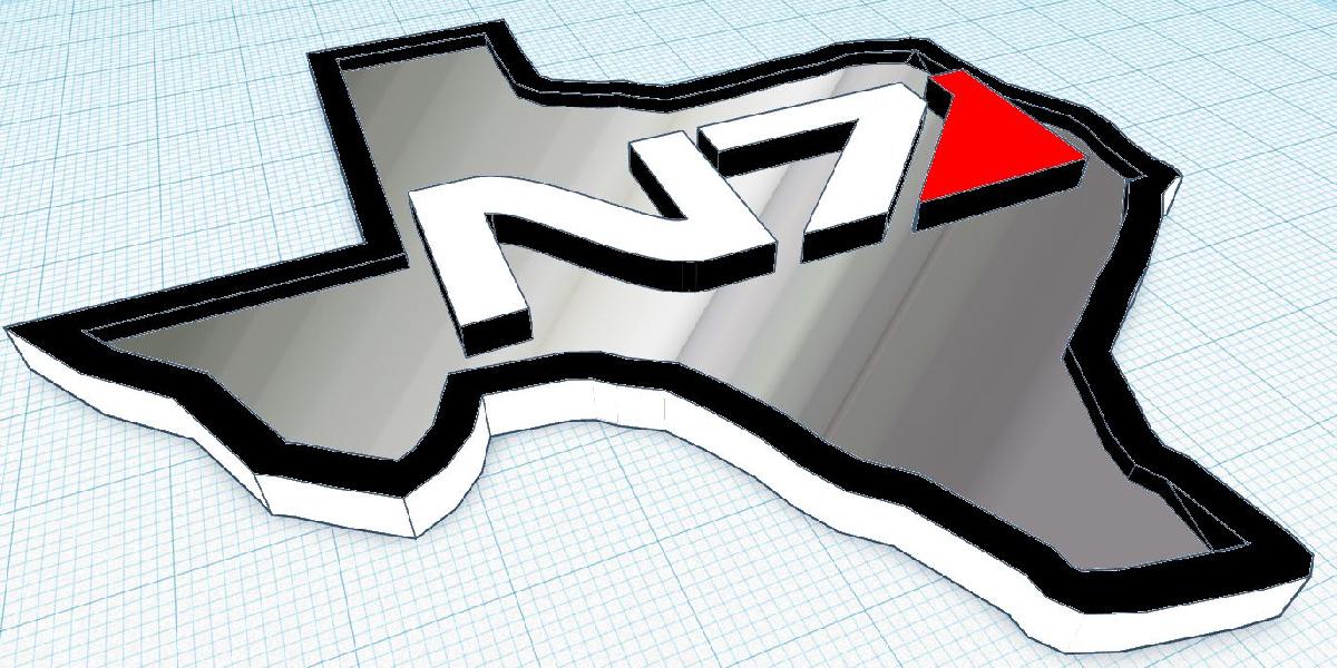 Logotipo N7 dentro do Texas