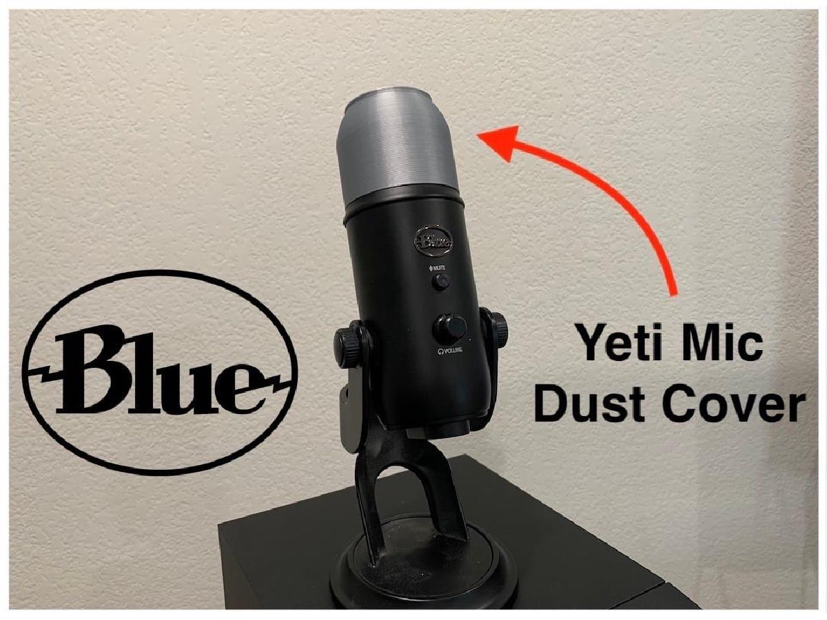 Capa de poeira para microfone Blue Yeti (vaso)