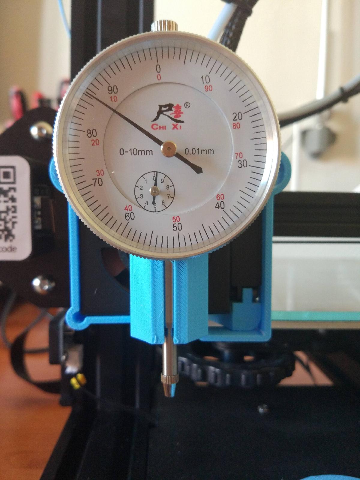 Calibracao do mostrador de medidor para Creality Ender 3 MOD