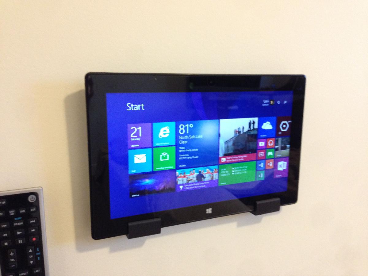 Suporte de parede para Microsoft Surface Pro 2