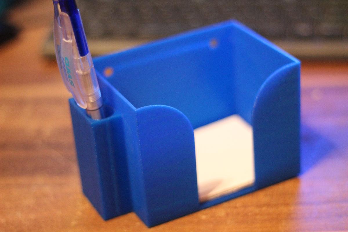 Caixa de Papel A7 + Suporte para Caneta + Montagem na Parede
