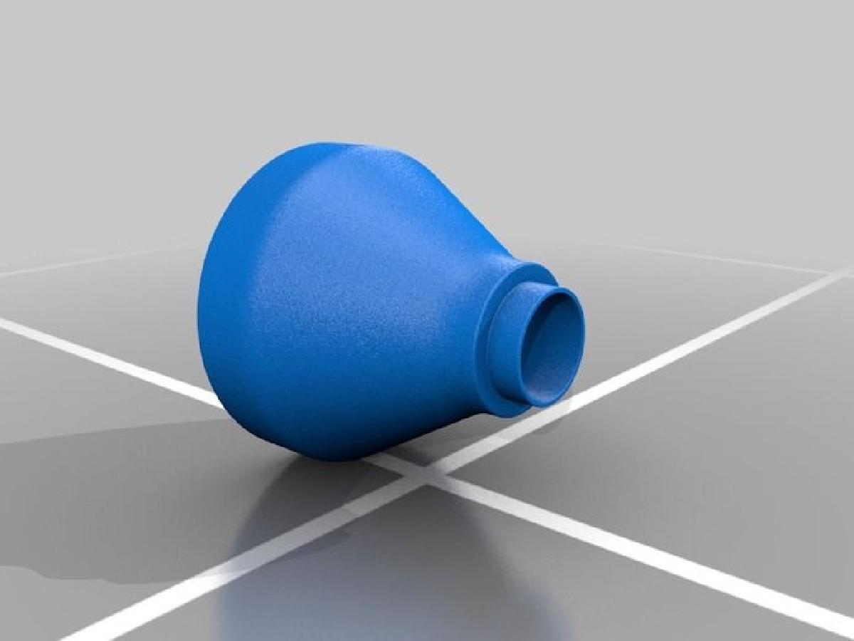 Funil para agua engarrafada