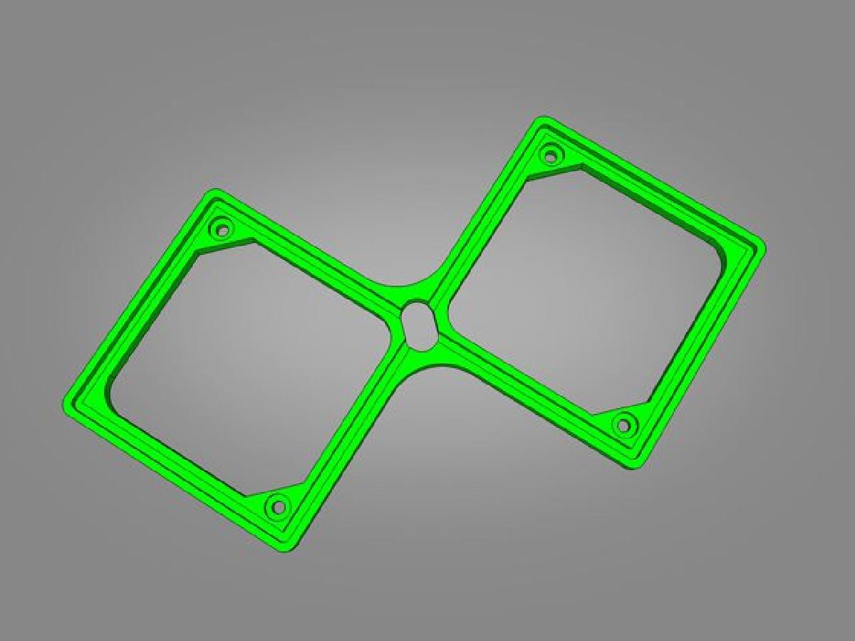 Antena Biquad FPV 1.2GHz