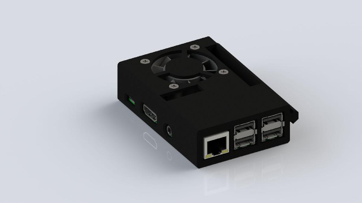 Suporte para Raspberry Pi 2/3 Ender 3 (ATUALIZADO V2)