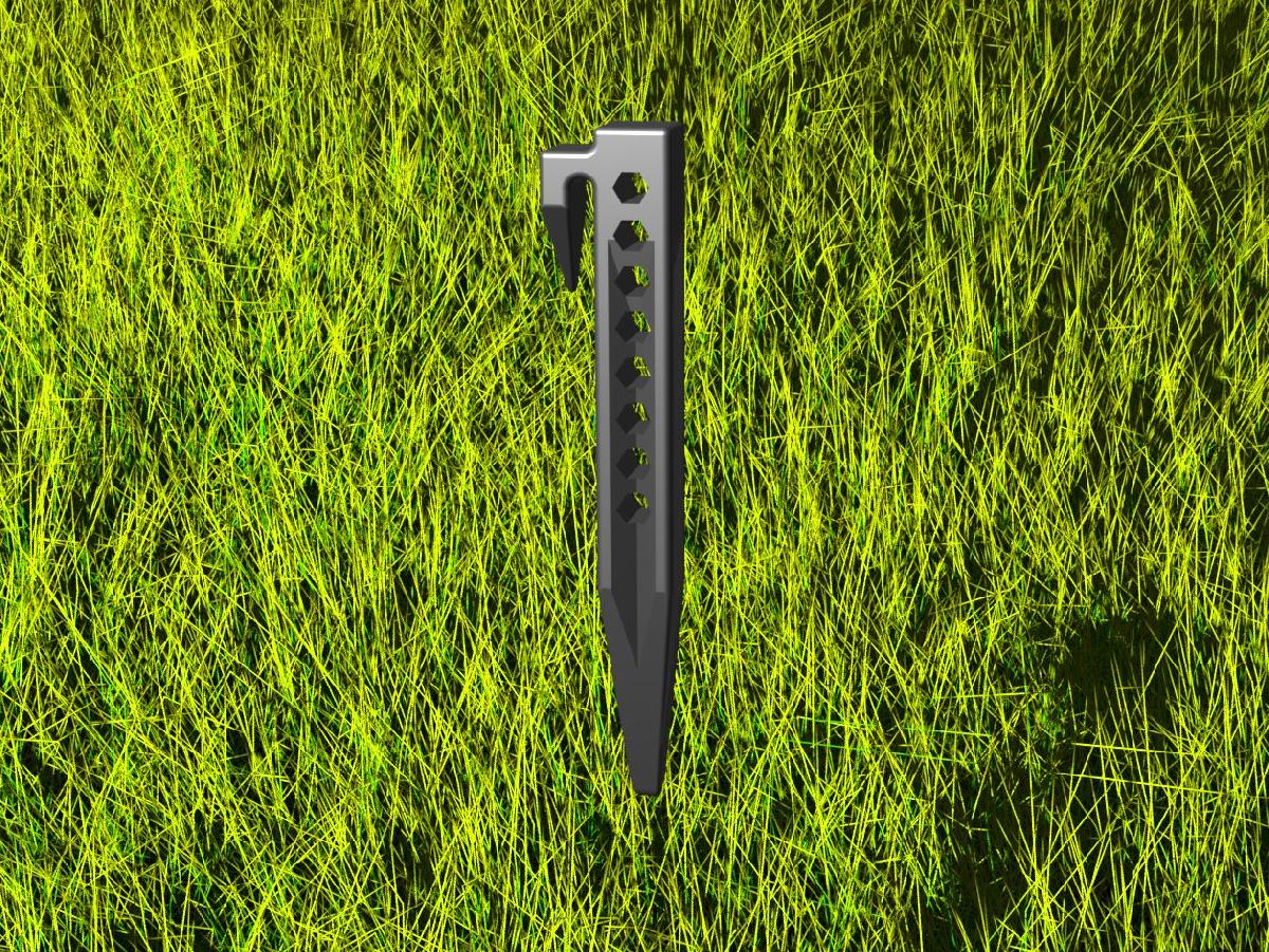 Pino de fixacao do fio de perimetro do cortador de grama robotico