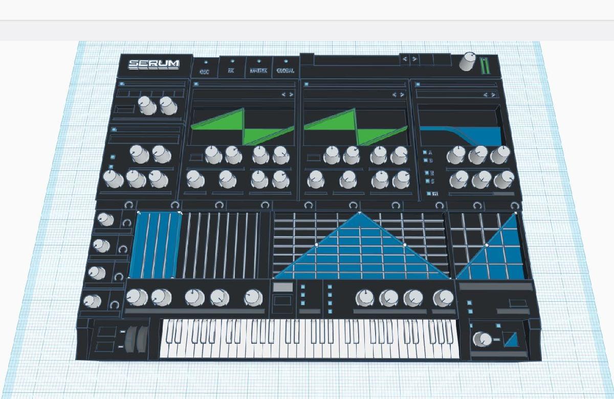 Reimaginacao de Hardware do Xfer Serum