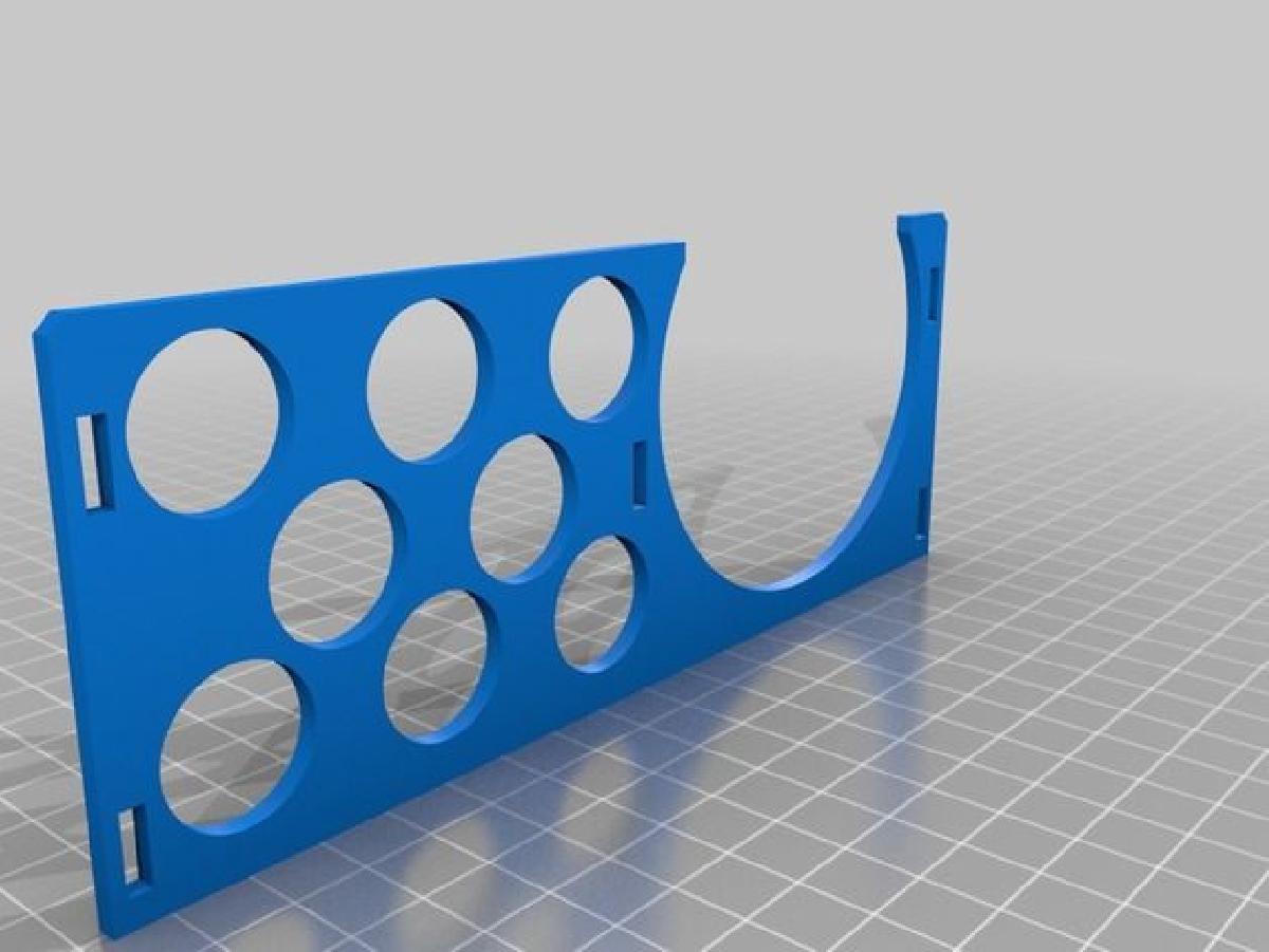 Suporte para Tintas de Hobby Modular   Suporte para Ferramentas
