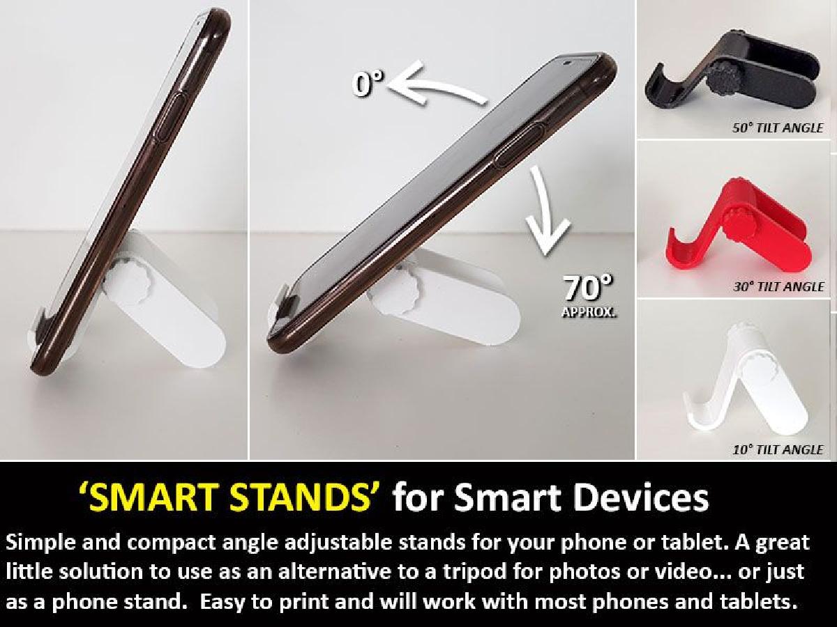 Smart Stand   Um pequeno suporte inteligente para dispositivos inteligentes (telefones e tablets)