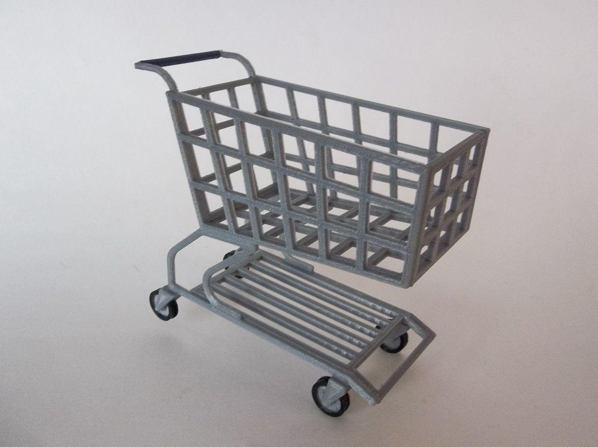 Carrinho de compras de supermercado