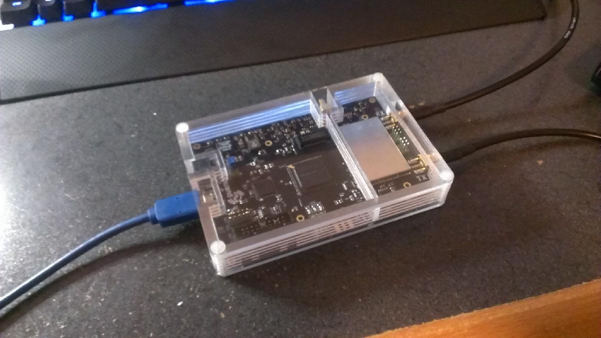 Caso de Plexiglass para o Blade RF