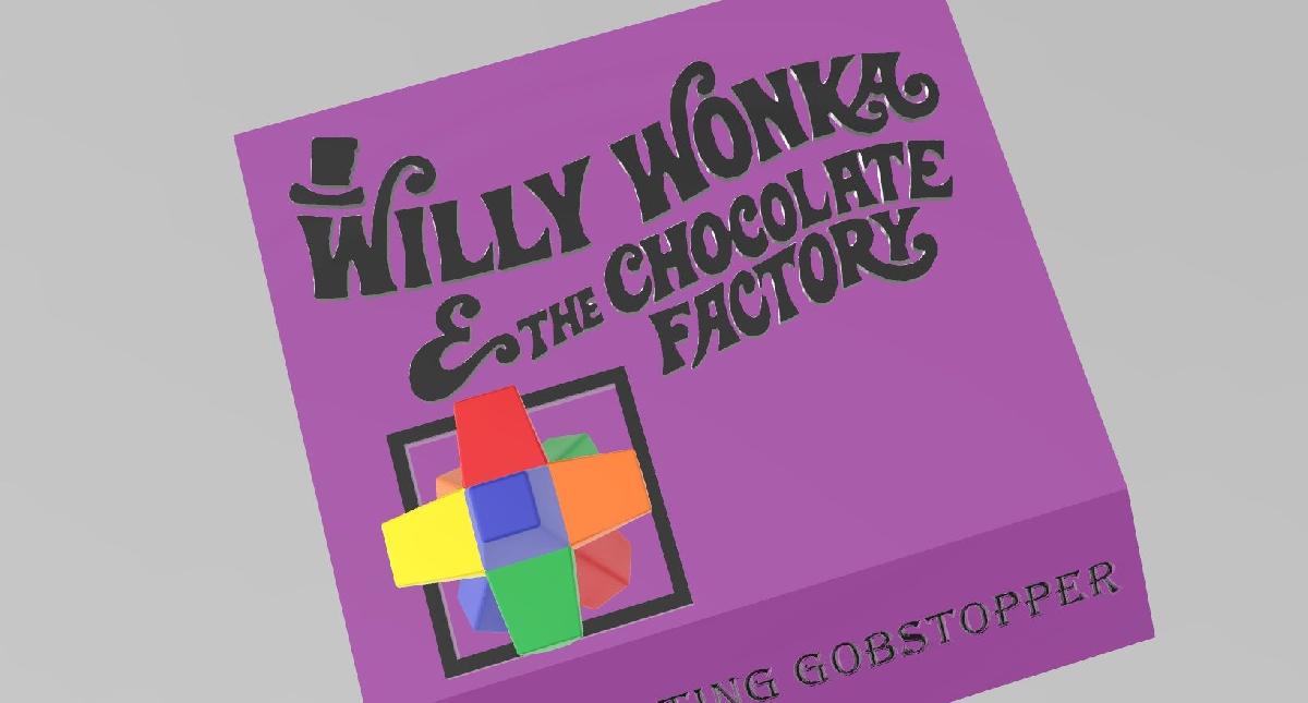 Gobstopper eterno do Willy Wonka e a Fabrica de Chocolate Multi Material 2