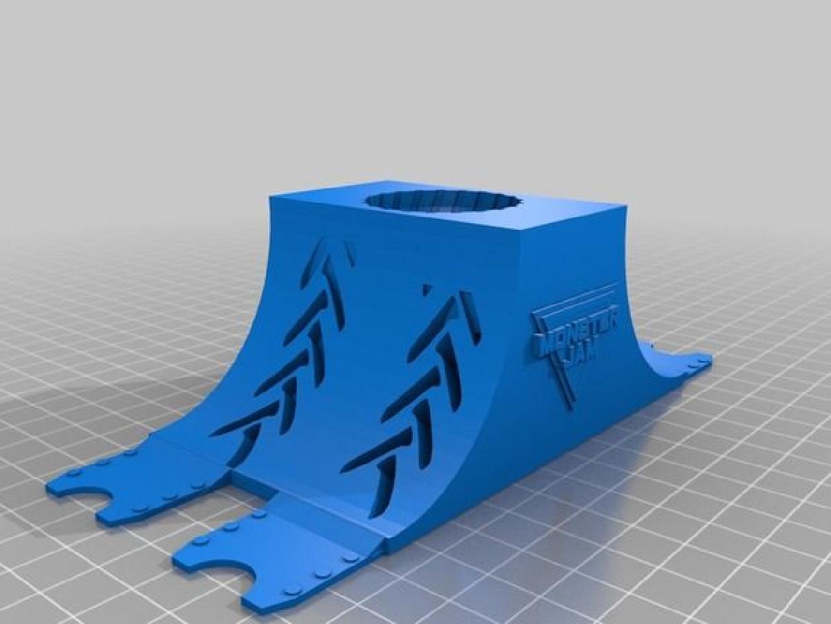 Pista de Backflip da Monster Jam Hot Wheels