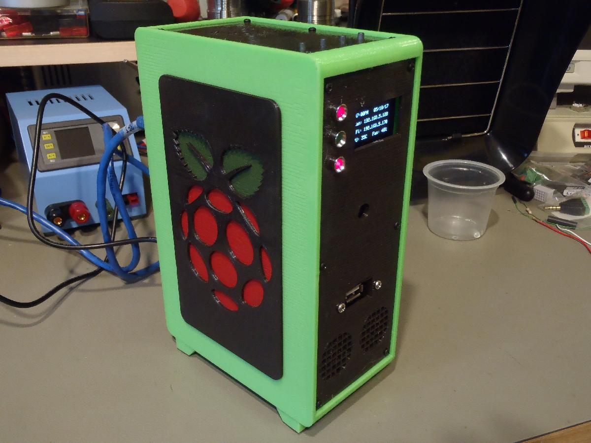 Capa para torre de desktop Raspberry Pi