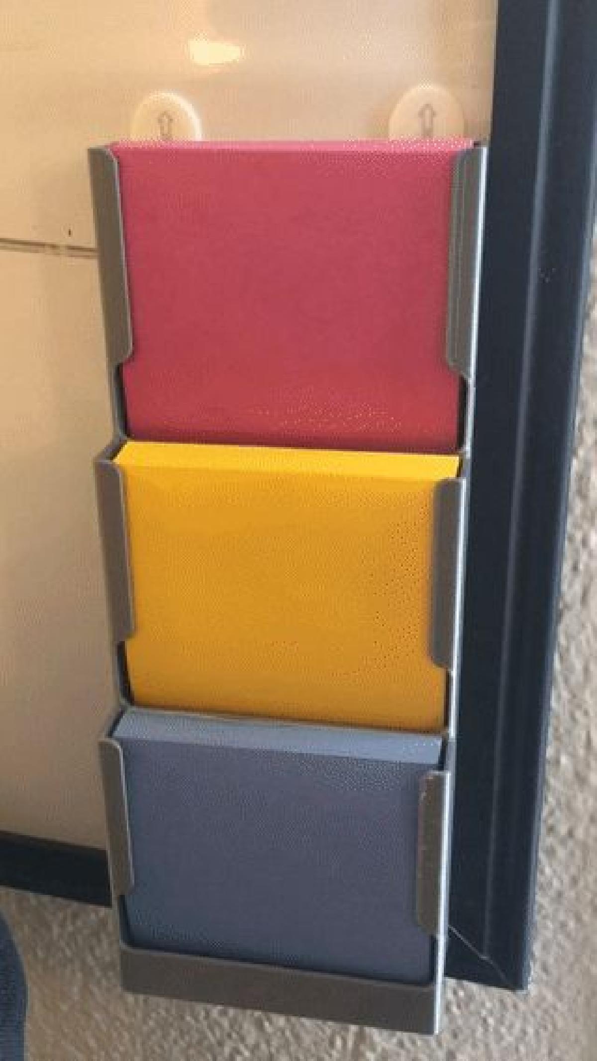 Suporte/Dispensador de Notas Adesivas Regulares