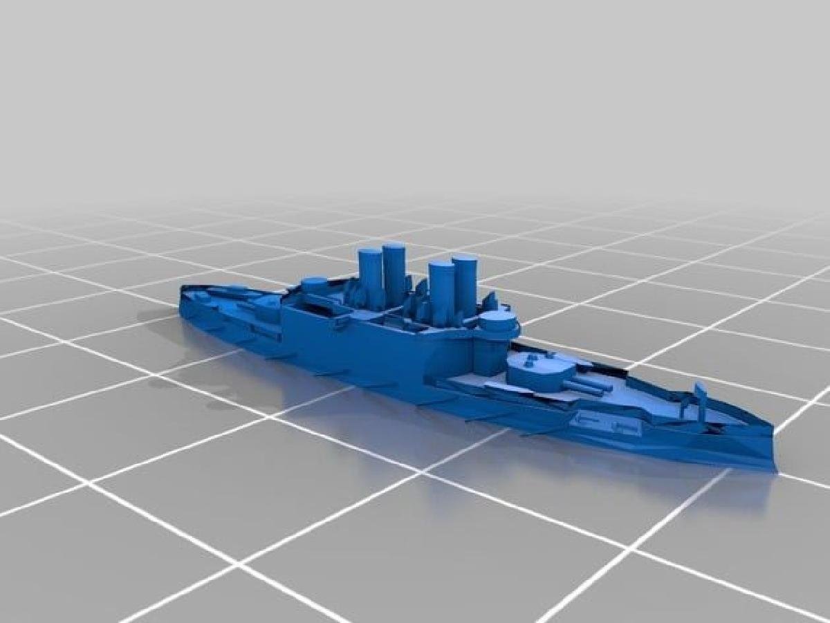 Navio de Guerra Navarin (1896) Escala 1:2400