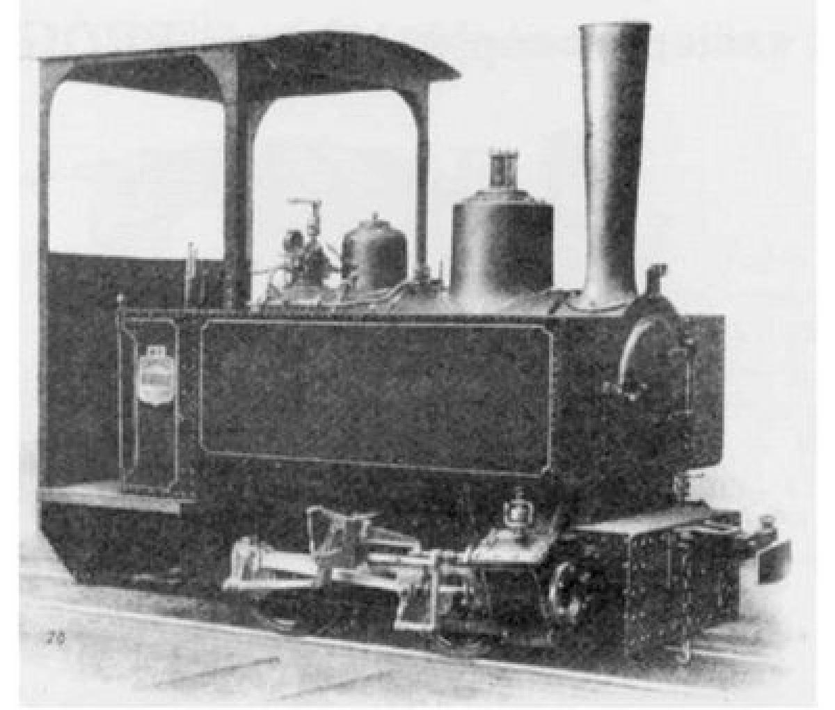 Decauville Steamer O 16.5 (Oe) ou On30 por reducao