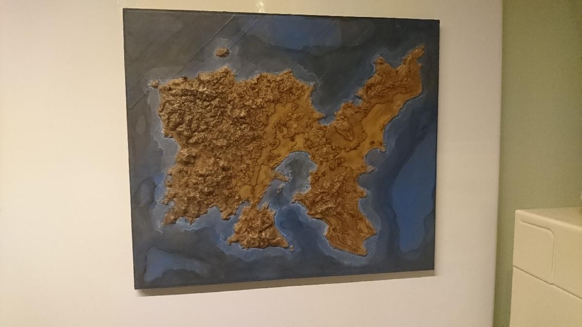Arma 3   Mapa 3D de Altis (Feito a partir de imagens de satelite de Lemnos)