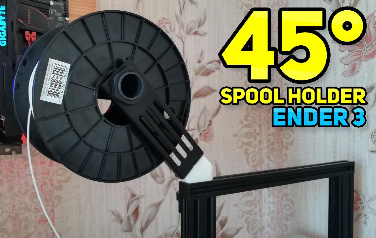 Suporte de Bobina 45° Ender 3