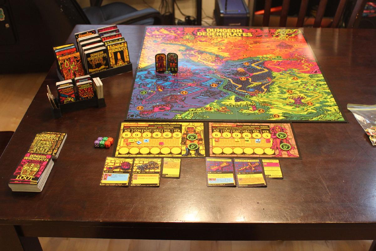 Bandejas de Cartas de Dungeon Degenerates