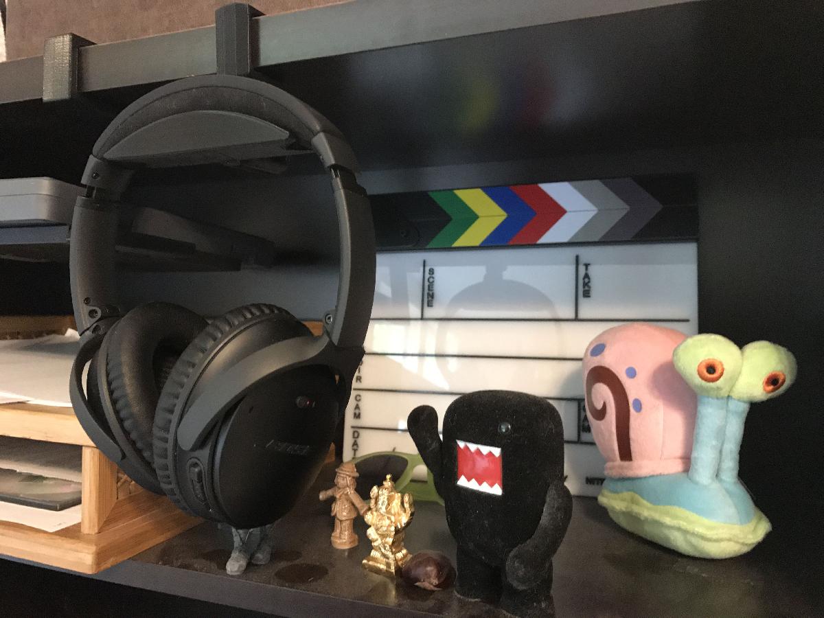 Suporte para Fone Bose QC35   Uma Peca
