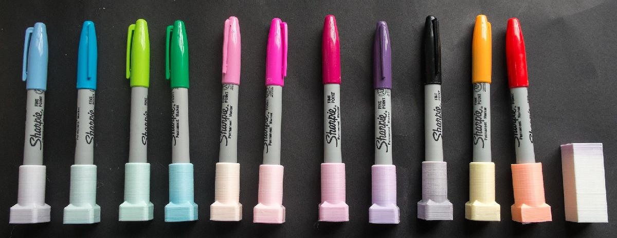 Suporte para Sharpie para Coloridor de Filamento Ultimate