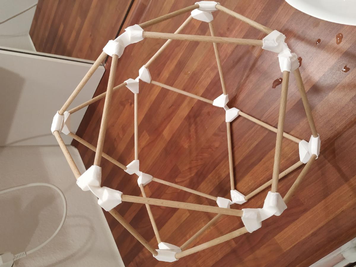 Cuboctaedro Jitterbug de Buckminster Fuller
