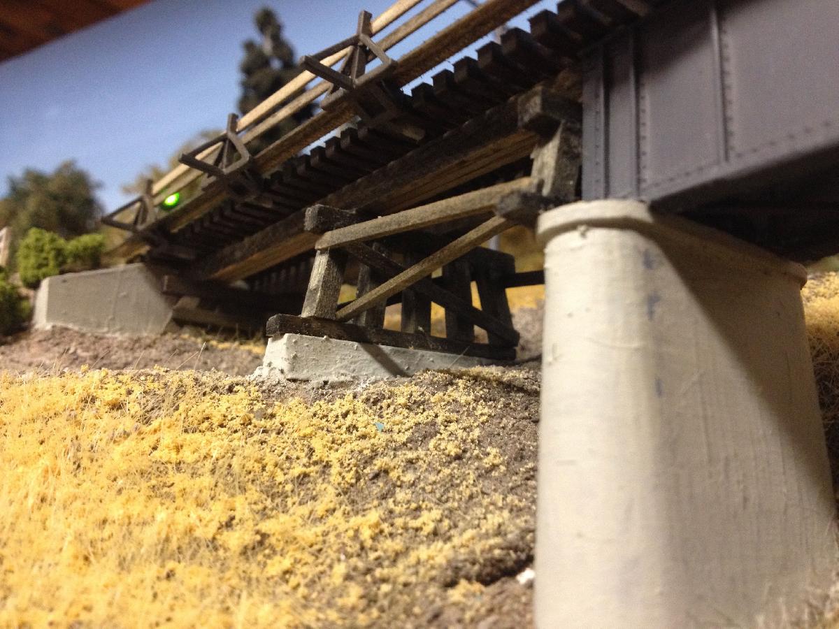 Railroad Bridge Pier