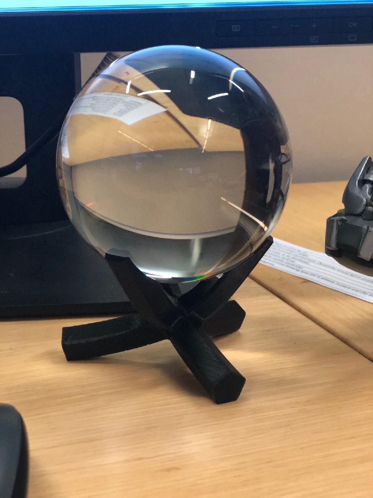 Suporte para Bola de Cristal de 100mm