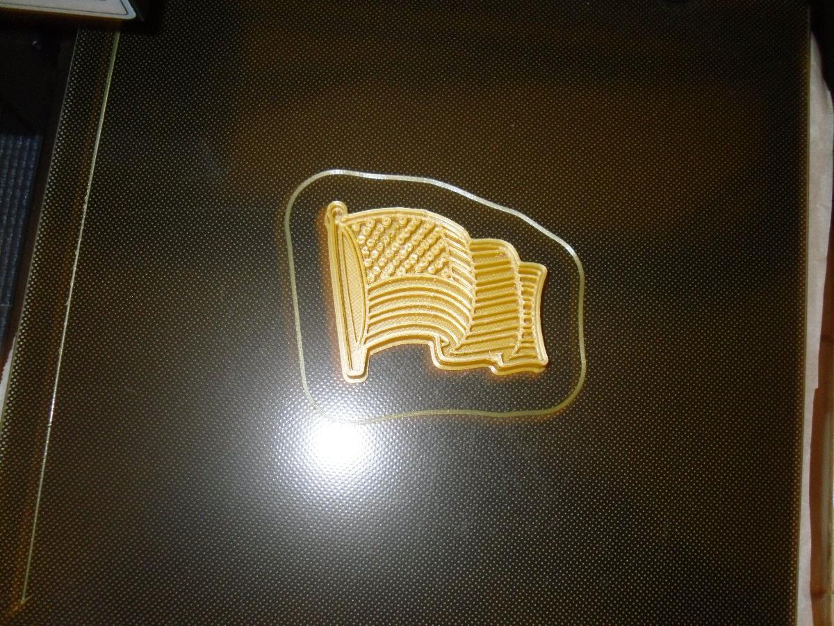 Cortador de biscoito da bandeira dos EUA