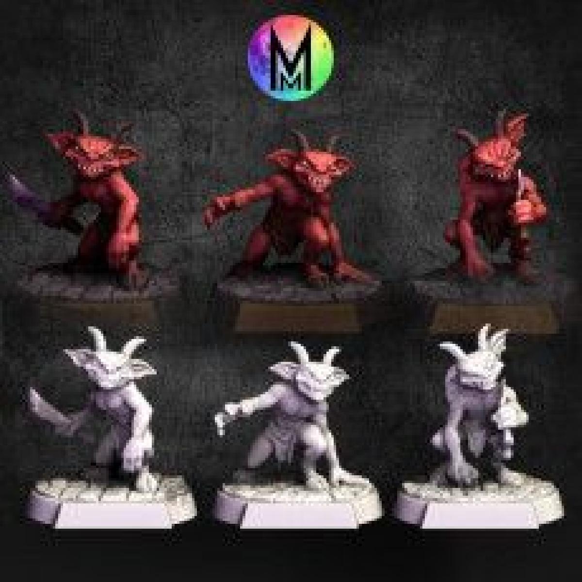 Diabinhos diabinhos travessos conjunto (conjunto de diabinhos)
