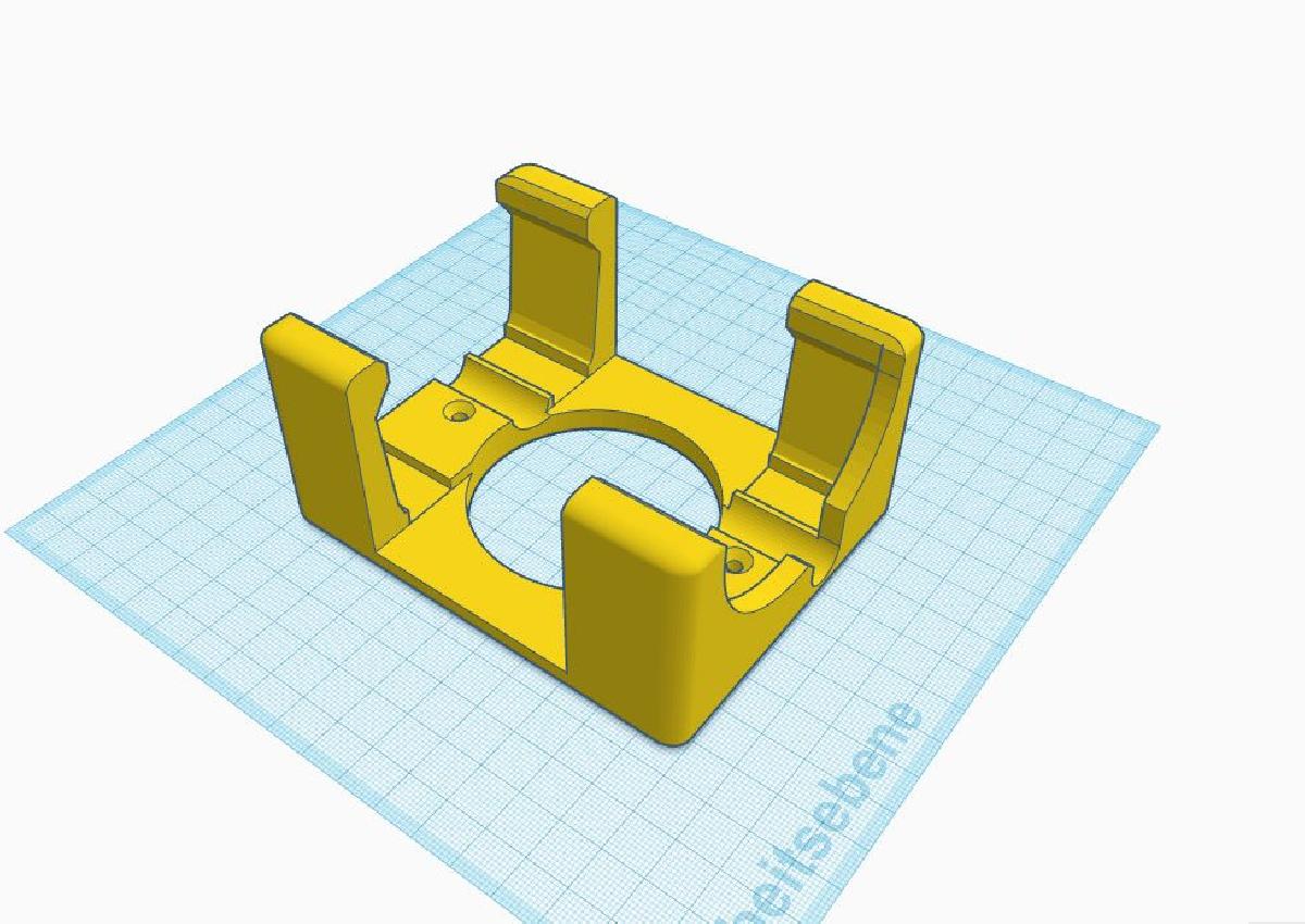 Suporte de parede para carregador Bosch E Bike 36 2 com passagem de cabo