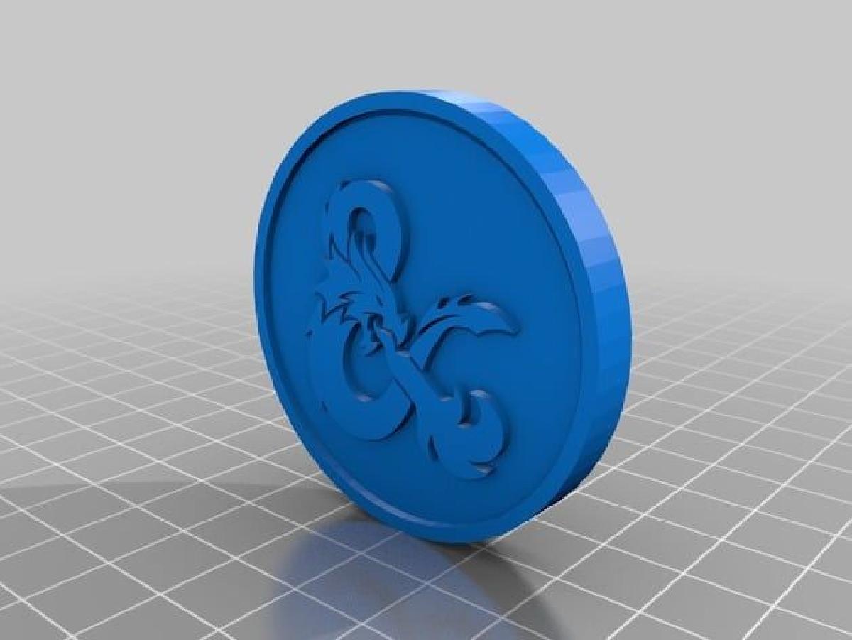 Token/Moeda de Inspiracao D&D