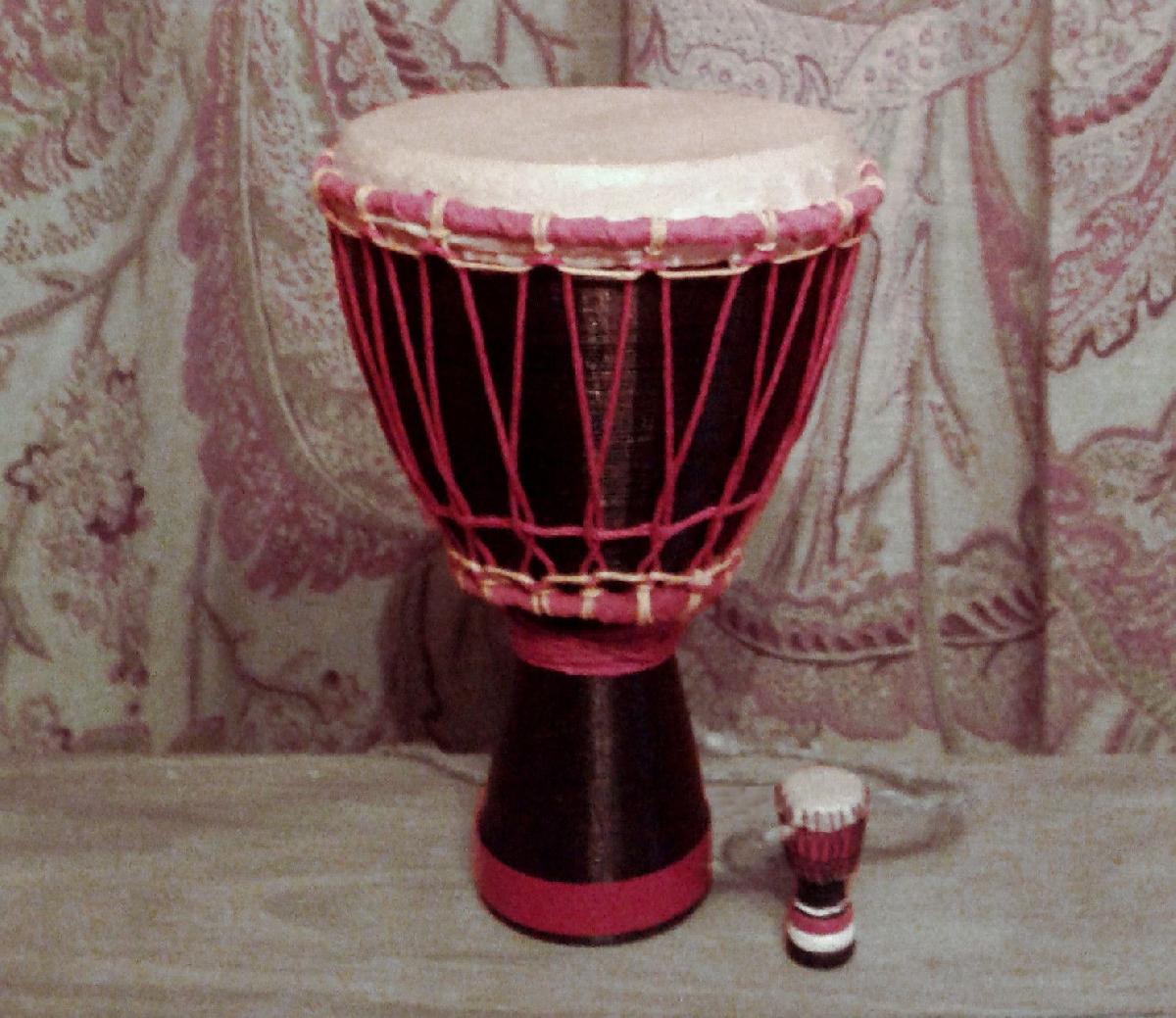 Miniatura de Tambor Djembe Africano