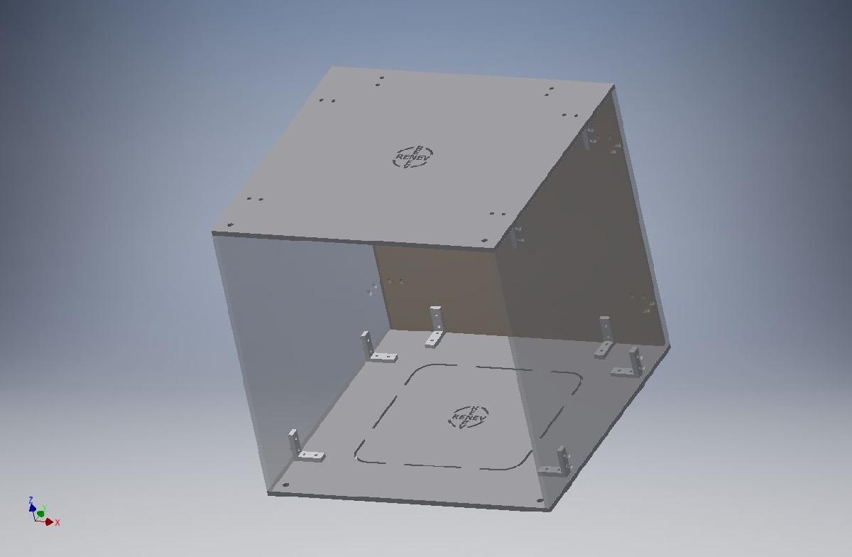 RENEV Enclosure Infinita Impressora 3D/Cortadora a Laser/Enclosure de Equipamento (personalizavel/reconfiguravel)