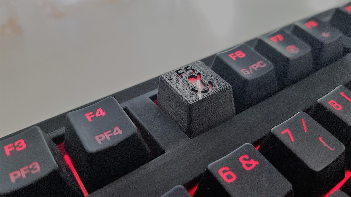 Tecla retroiluminada personalizavel Cherry MX