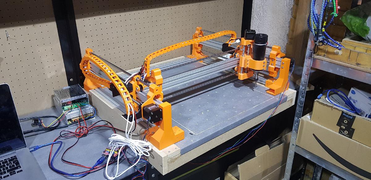 Router CNC Impresso Modular