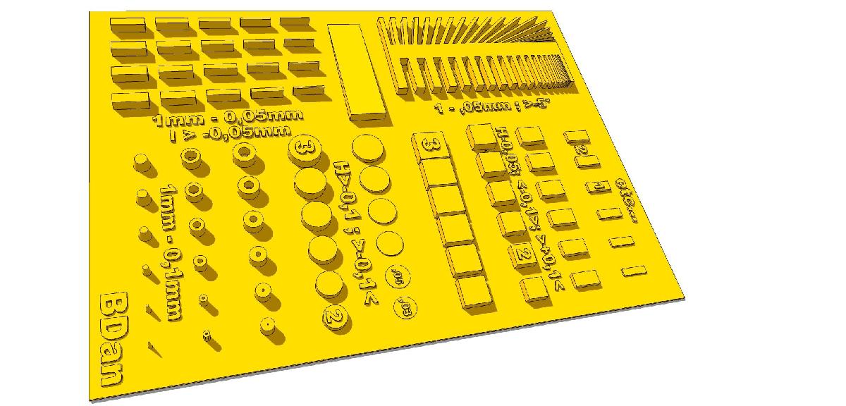 Matriz de Calibracao da Impressora 3D