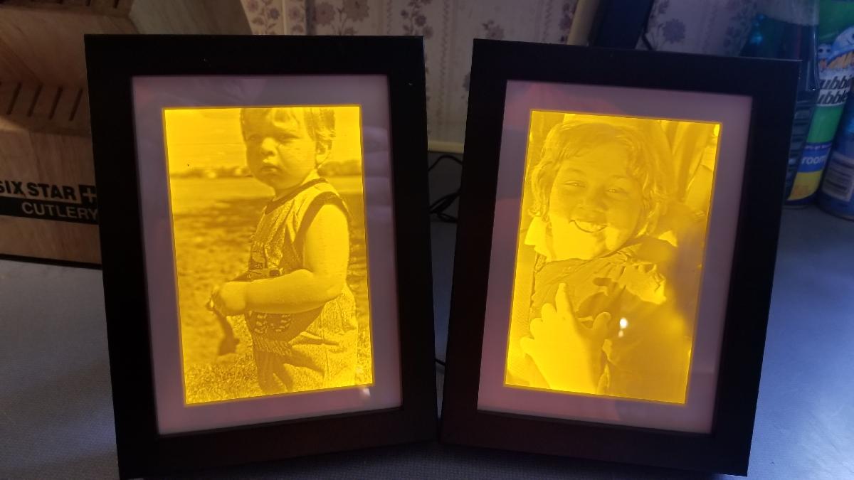 espacador de moldura IKEA para Litofania